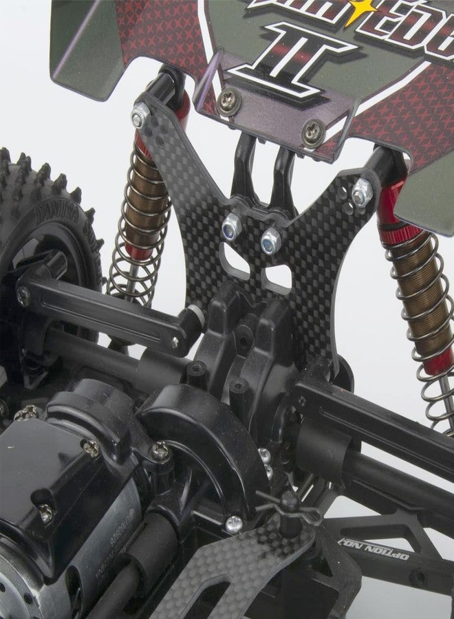 دعامات امتصاص الصدمات الأمامية والخلفية من الكربون HOBOHY TT02B لسيارات تامييا RC Buggy TT-02B، قطع غيار قابلة للاستبدال - Image 4